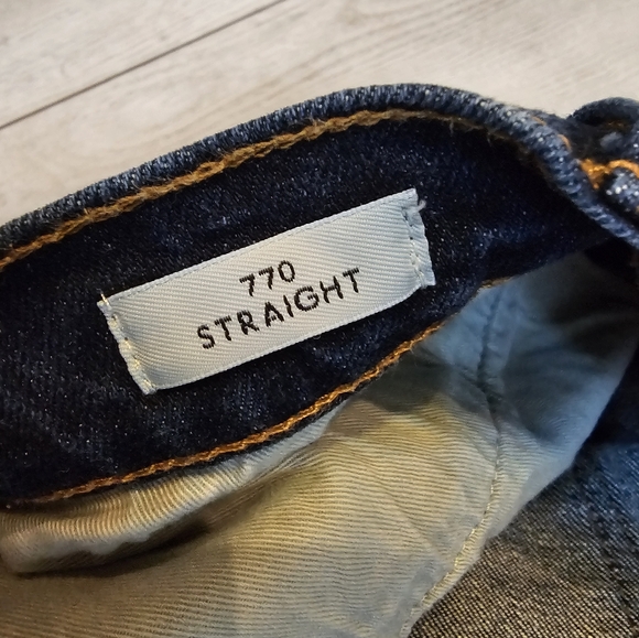 JCrew 770 Staright Leg Indigo Wash 34×32 - Picture 5 of 6